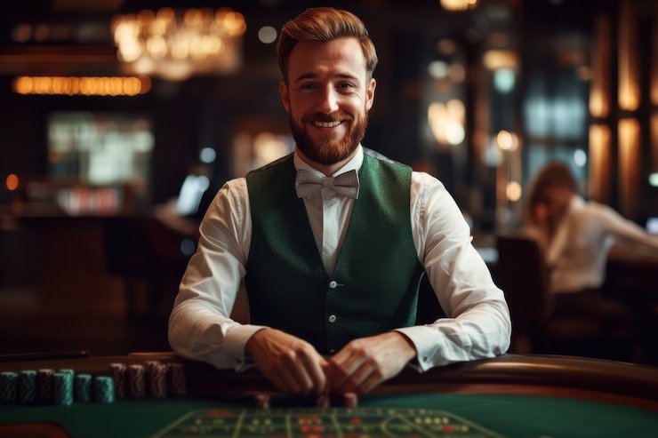 Contoh kartu Blackjack dengan nilai hit, stand, double down